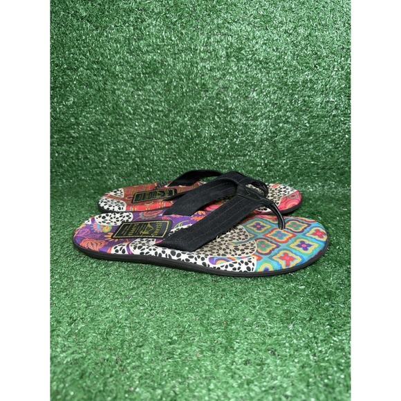Island Slipper Other - Island Slipper Flip Flops Men Size 10 Made In Oahu Hawaii USA Multicolor